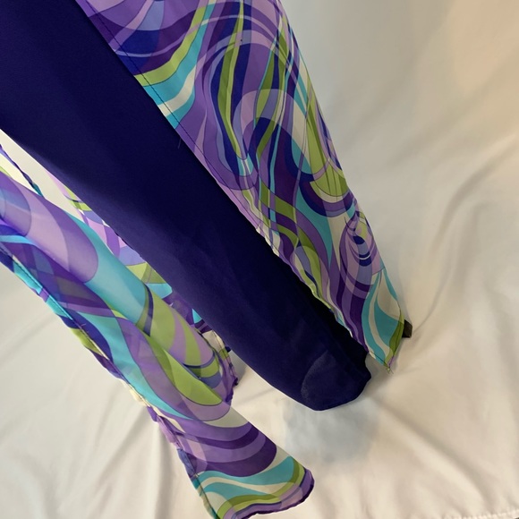 Vintage Helene Blake Halter Jump Suit - Picture 5 of 7